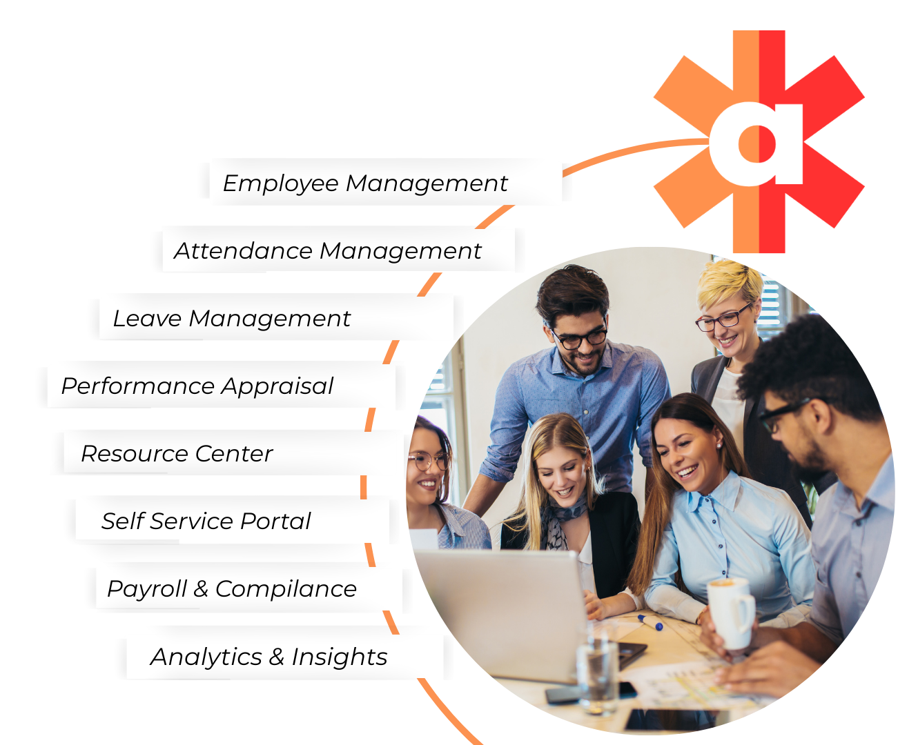 Asterix HR Platform Dashboard